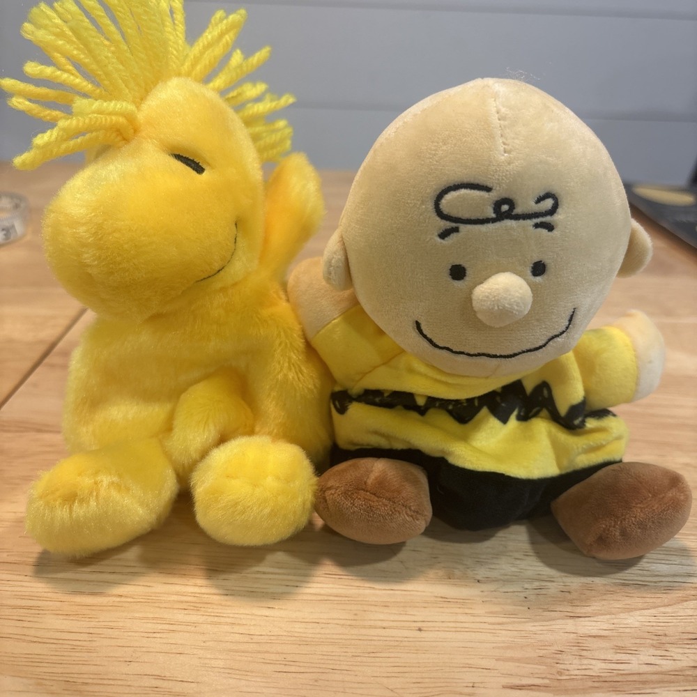 Peanuts Plush Kohl's Cares Charlie Brown and Woodstock